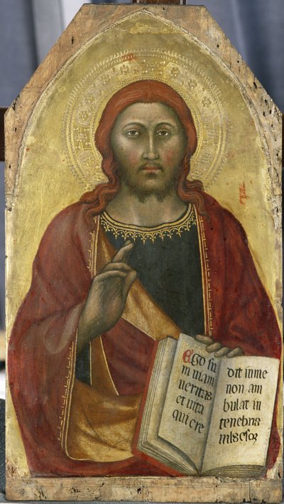Christ Blessing by Taddeo di Bartolo